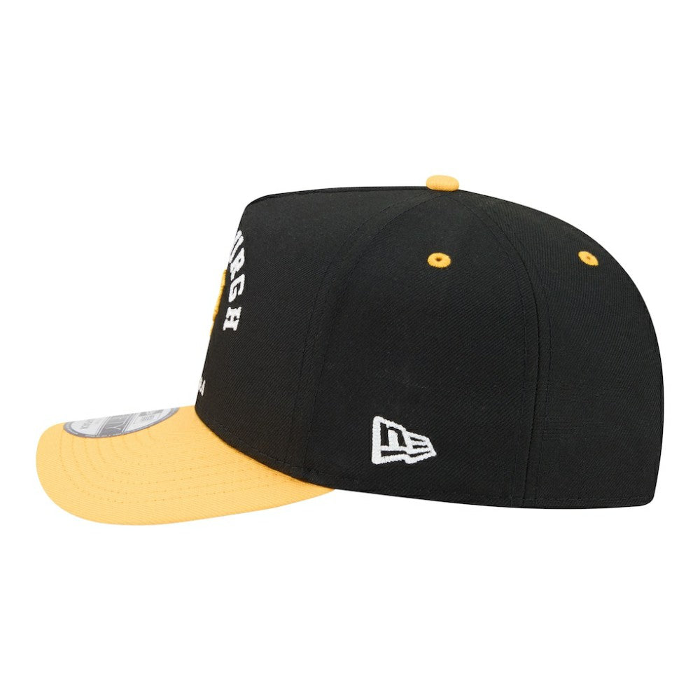Pittsburgh Pirates New Era Arched A-Frame 9FIFTY Adjustable Hat - MLB Hats