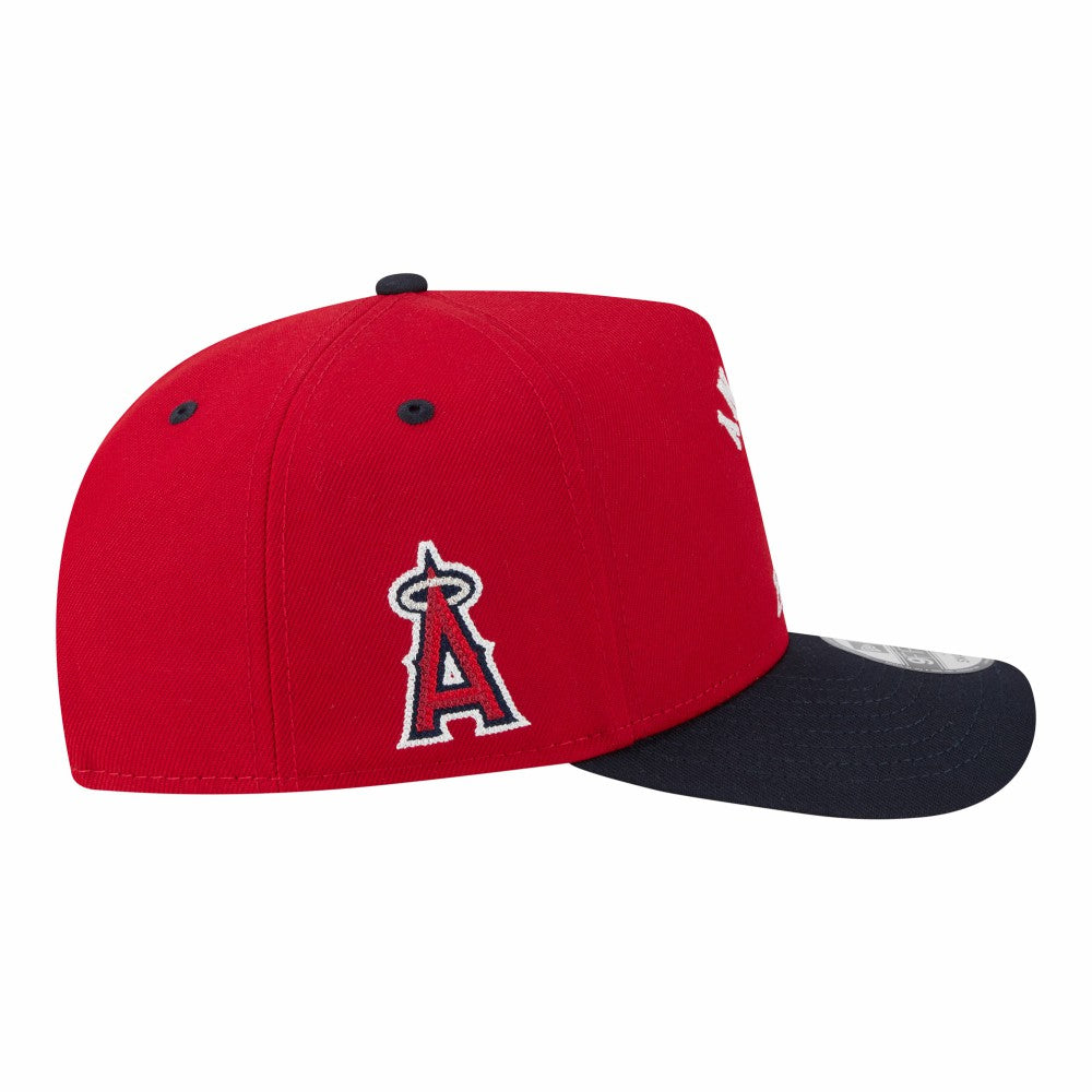 Los Angeles Angels New Era Arched A-Frame 9FIFTY Adjustable Hat - MLB Hats