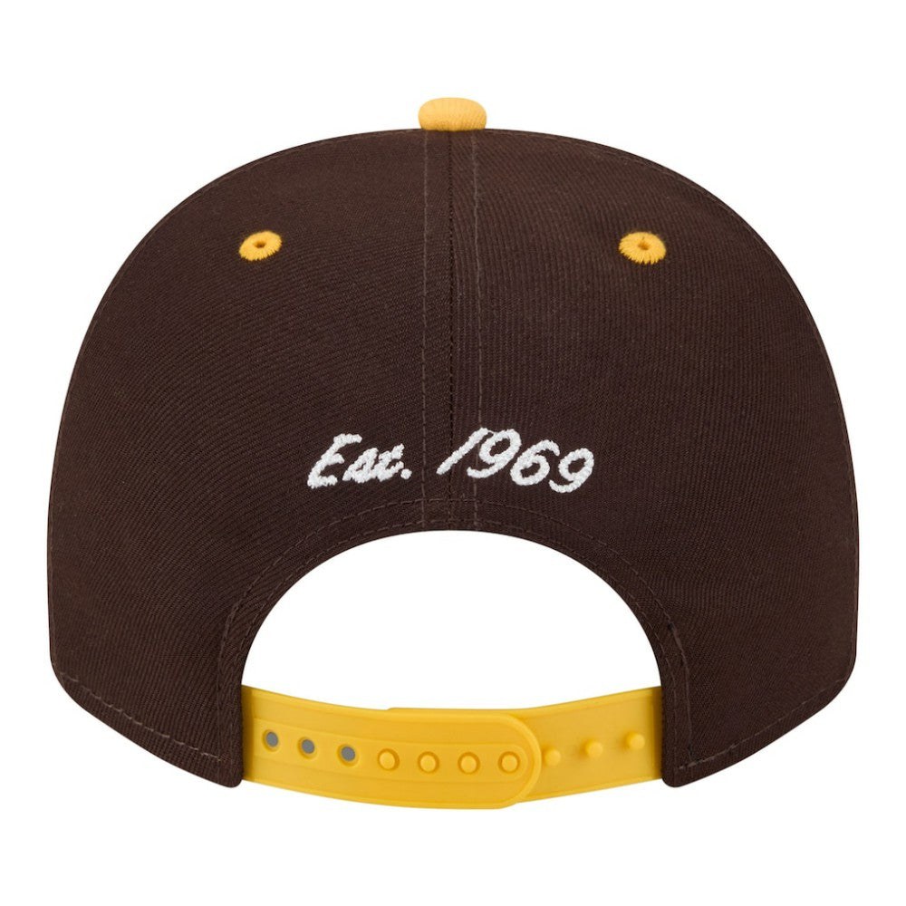 San Diego Padres New Era Arched A-Frame 9FIFTY Adjustable Hat - MLB Hats