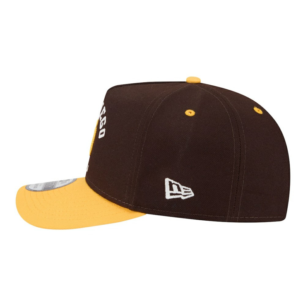 San Diego Padres New Era Arched A-Frame 9FIFTY Adjustable Hat - MLB Hats