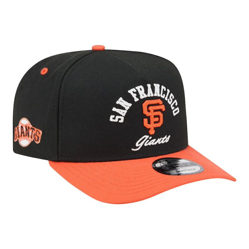 San Francisco Giants New Era Arched A-Frame 9FIFTY Adjustable Hat - MLB Hats