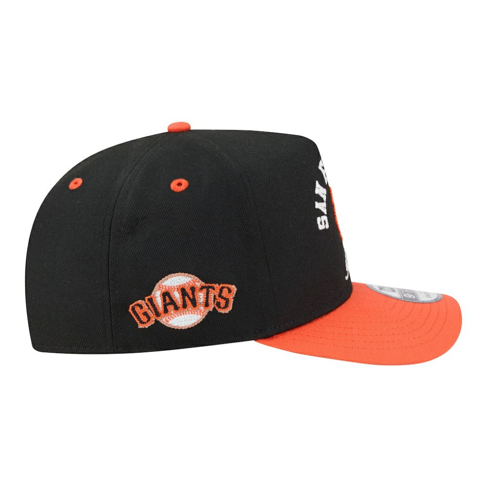 San Francisco Giants New Era Arched A-Frame 9FIFTY Adjustable Hat - MLB Hats
