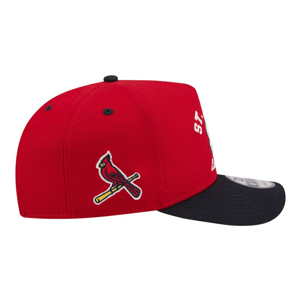 St. Louis Cardinals New Era Arched A-Frame 9FIFTY Adjustable Hat - MLB Hats