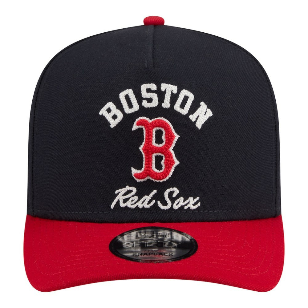 Boston Red Sox New Era Arched A-Frame 9FIFTY Adjustable Hat - MLB Hats