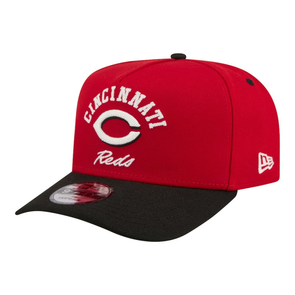 Cincinnati Reds New Era Arched A-Frame 9FIFTY Adjustable Hat - MLB Hats