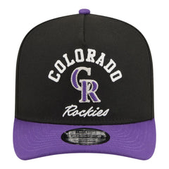 Colorado Rockies New Era Arched A-Frame 9FIFTY Adjustable Hat - MLB Hats