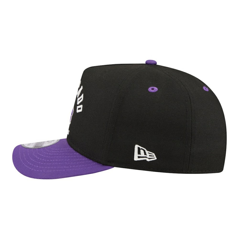Colorado Rockies New Era Arched A-Frame 9FIFTY Adjustable Hat - MLB Hats