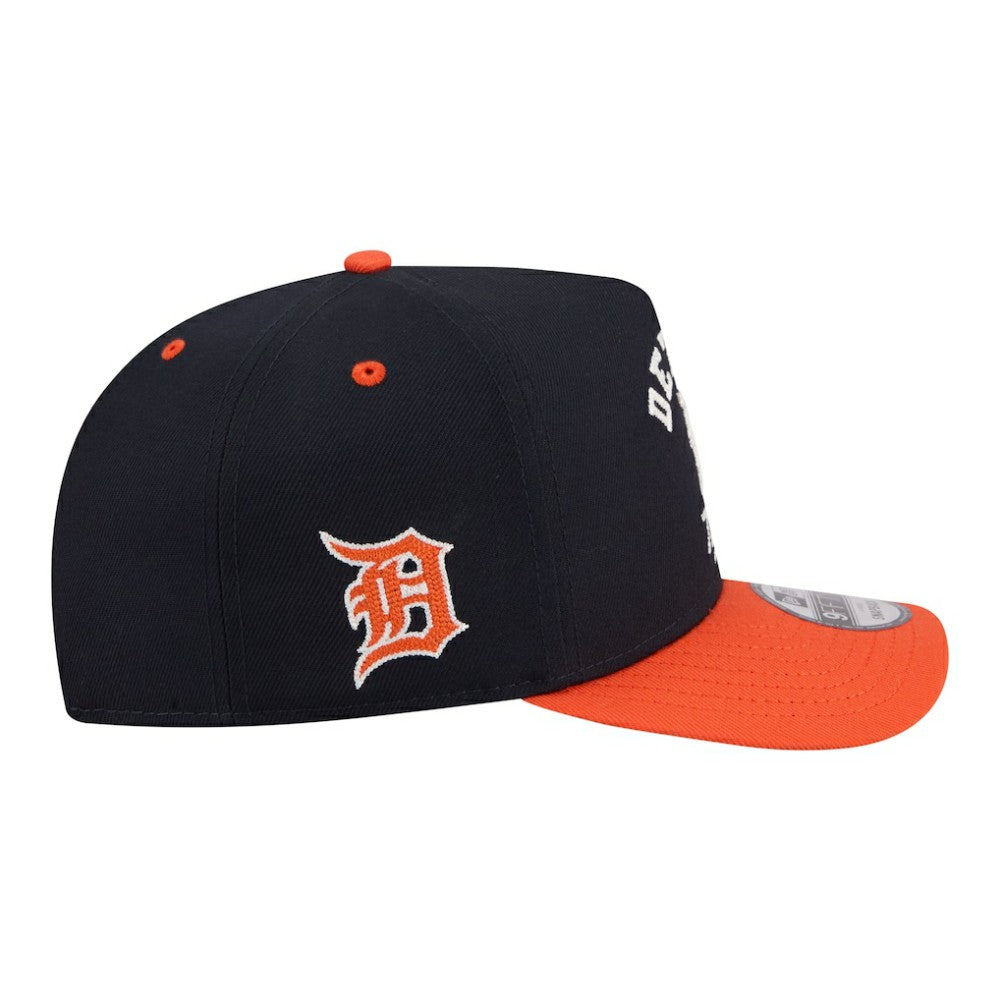 Detroit Tigers New Era Arched A-Frame 9FIFTY Adjustable Hat - MLB Hats