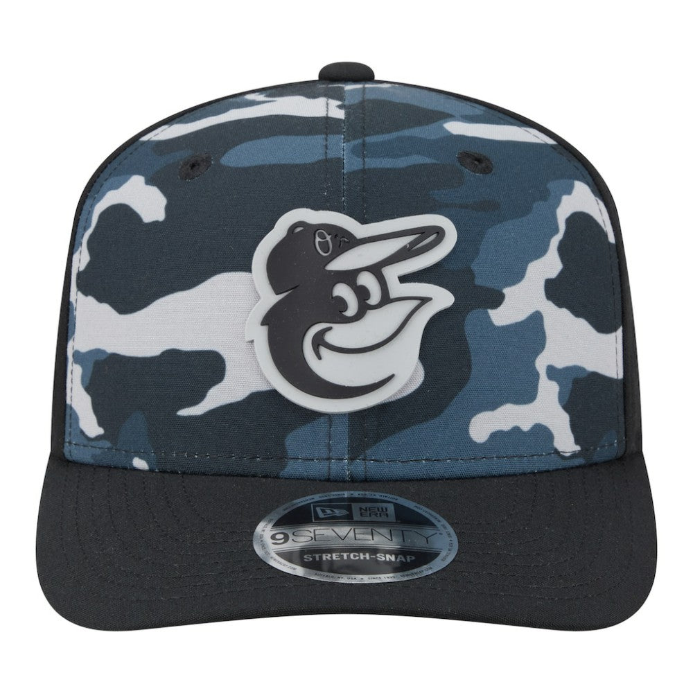 Baltimore Orioles New Era Tonal Camo 9SEVENTY Stretch-Snap Hat - MLB Hats