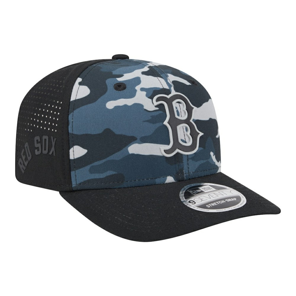 Boston Red Sox New Era Tonal Camo 9SEVENTY Stretch-Snap Hat - MLB Hats