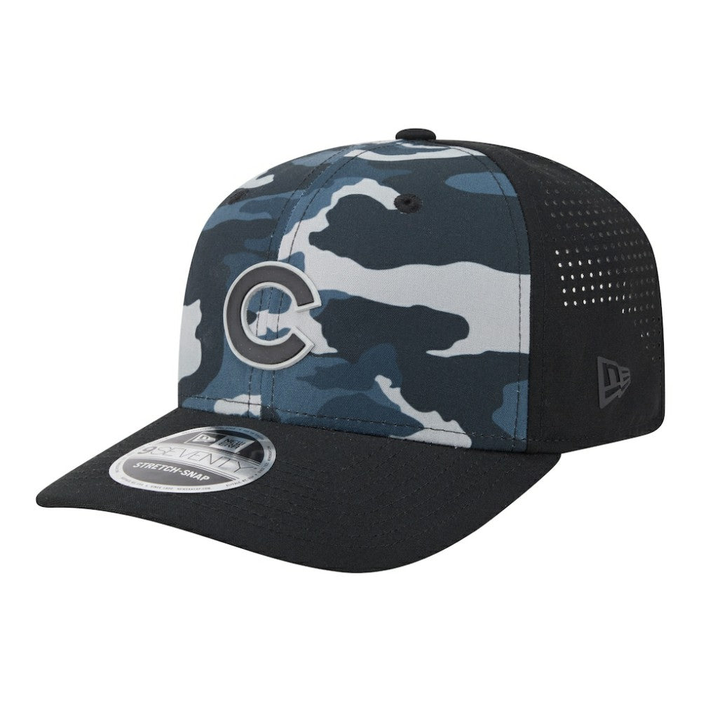 Chicago Cubs New Era Tonal Camo 9SEVENTY Stretch-Snap Hat - MLB Hats