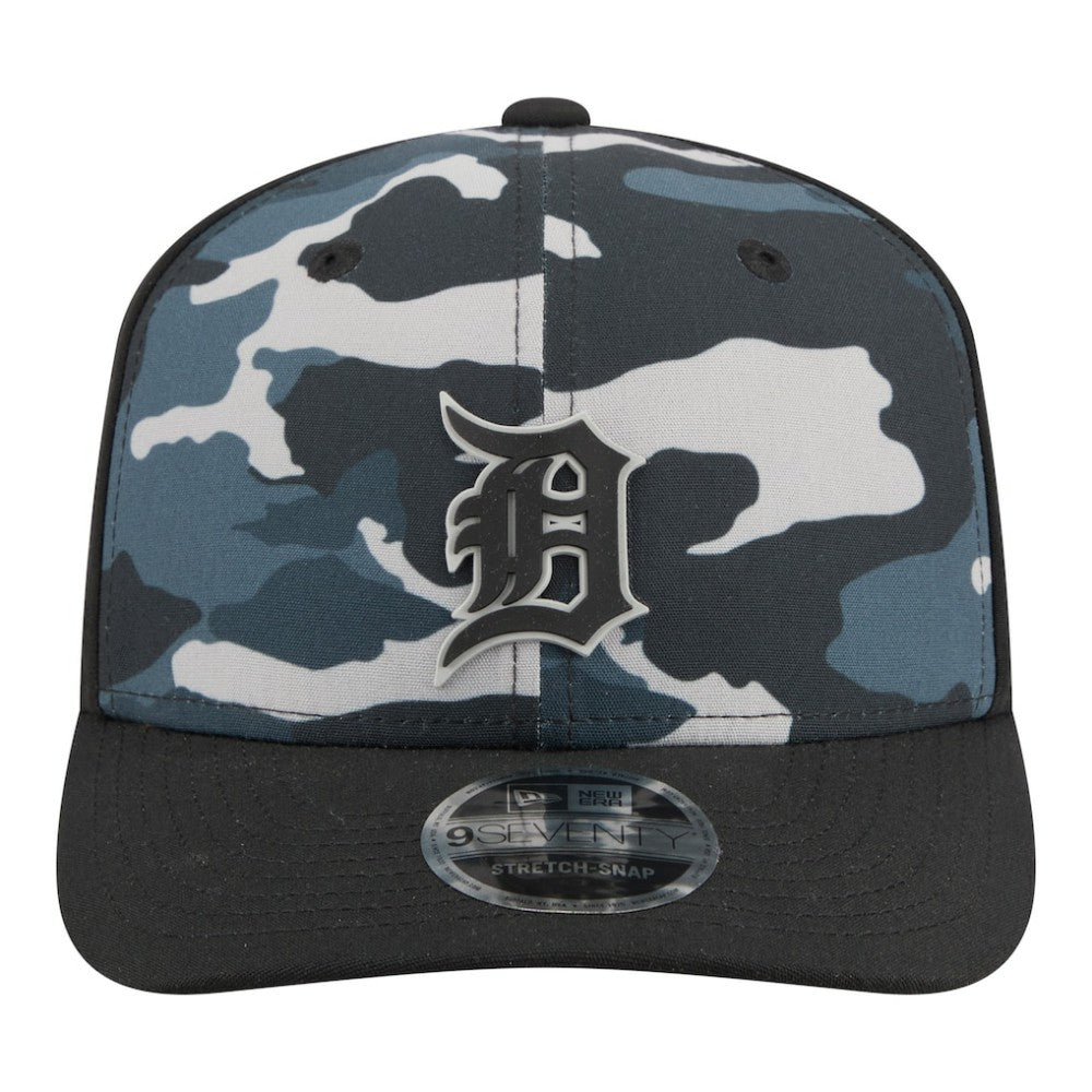 Detroit Tigers New Era Tonal Camo 9SEVENTY Stretch-Snap Hat - MLB Hats