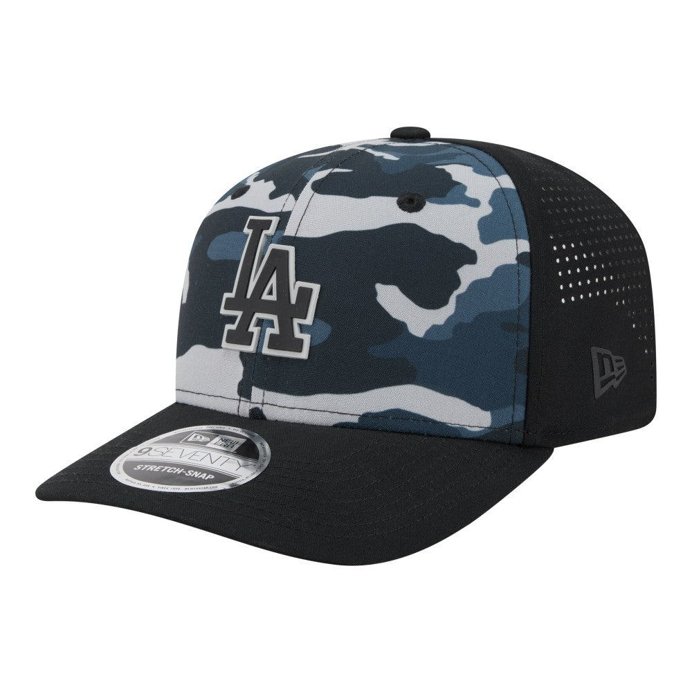 Los Angeles Dodgers New Era Tonal Camo 9SEVENTY Stretch-Snap Hat - MLB Hats