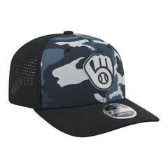 Milwaukee Brewers New Era Tonal Camo 9SEVENTY Stretch-Snap Hat - MLB Hats