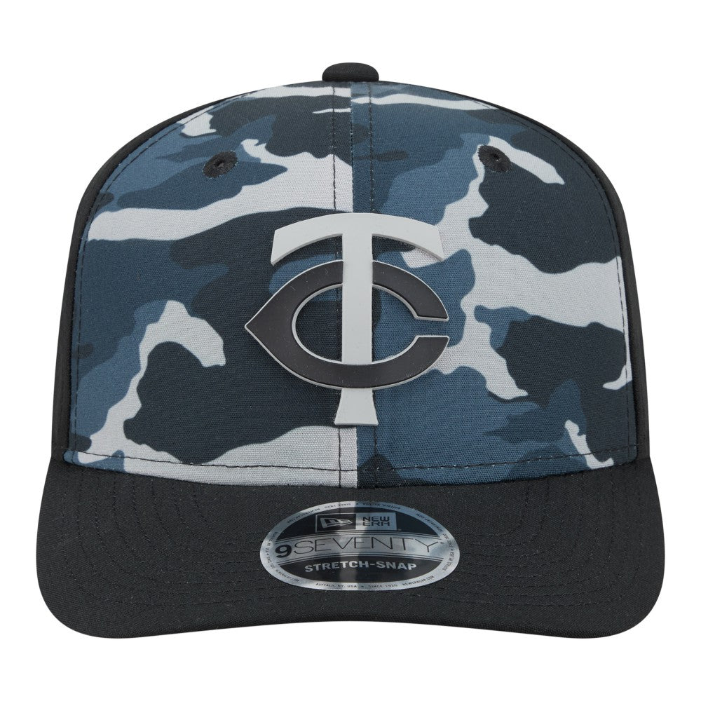 Minnesota Twins New Era Tonal Camo 9SEVENTY Stretch-Snap Hat - MLB Hats