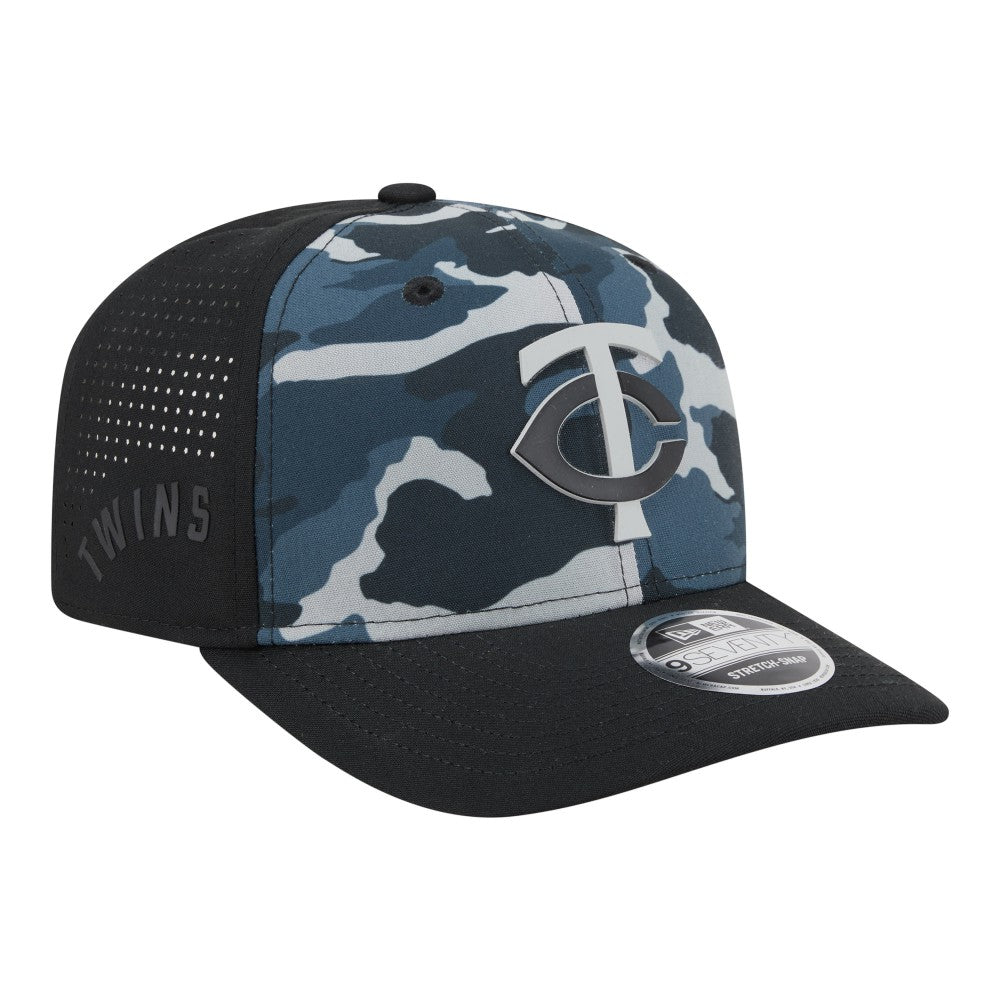 Minnesota Twins New Era Tonal Camo 9SEVENTY Stretch-Snap Hat - MLB Hats