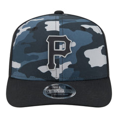 Pittsburgh Pirates New Era Tonal Camo 9SEVENTY Stretch-Snap Hat - MLB Hats
