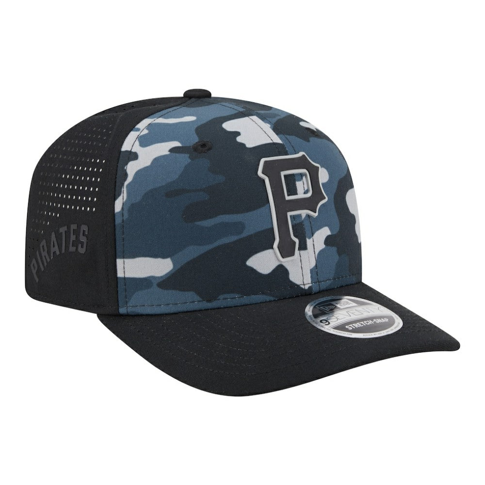 Pittsburgh Pirates New Era Tonal Camo 9SEVENTY Stretch-Snap Hat - MLB Hats