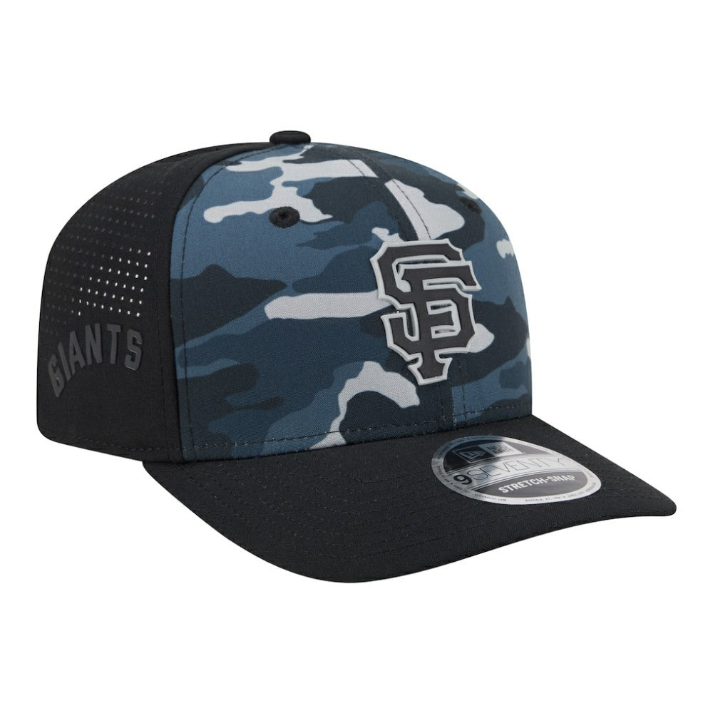 San Francisco Giants New Era Tonal Camo 9SEVENTY Stretch-Snap Hat - MLB Hats