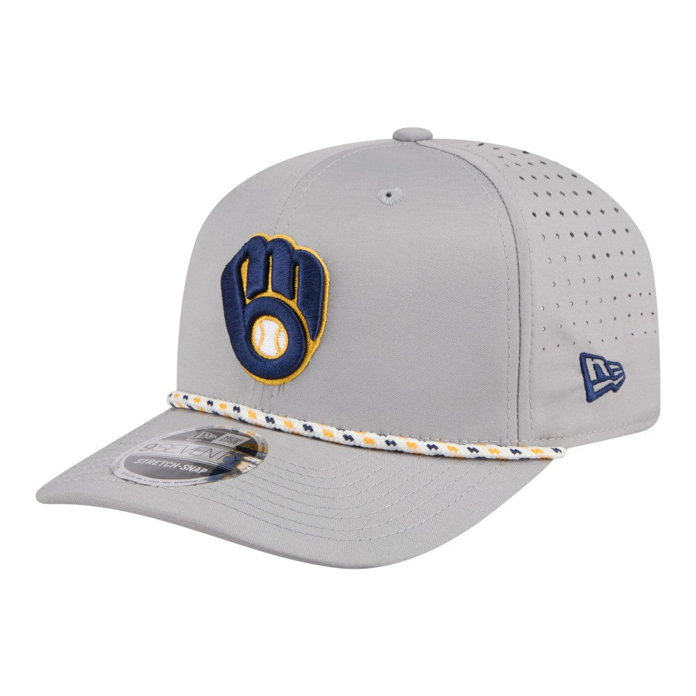 Milwaukee Brewers New Era Sport Rope 9SEVENTY Adjustable Hat - MLB Hats