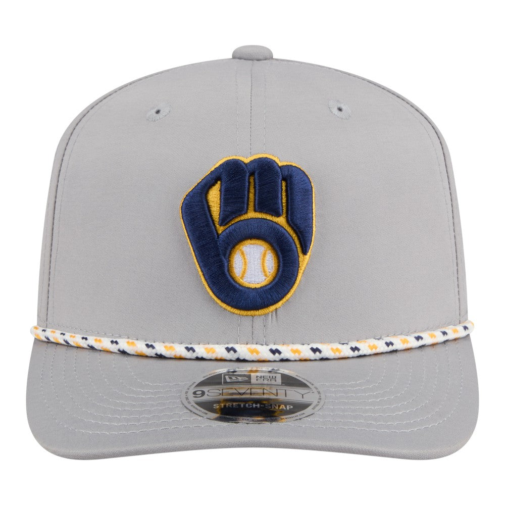 Milwaukee Brewers New Era Sport Rope 9SEVENTY Adjustable Hat - MLB Hats