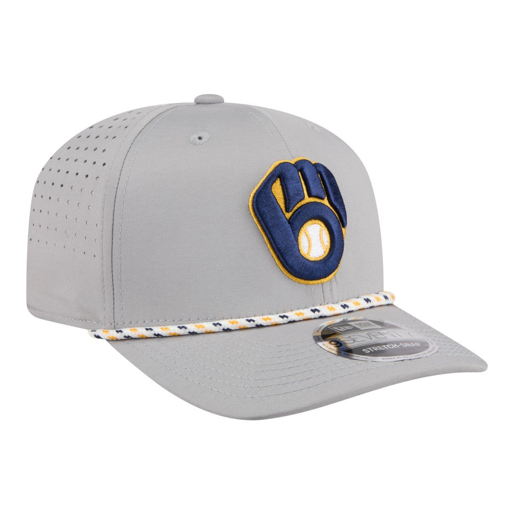 Milwaukee Brewers New Era Sport Rope 9SEVENTY Adjustable Hat - MLB Hats