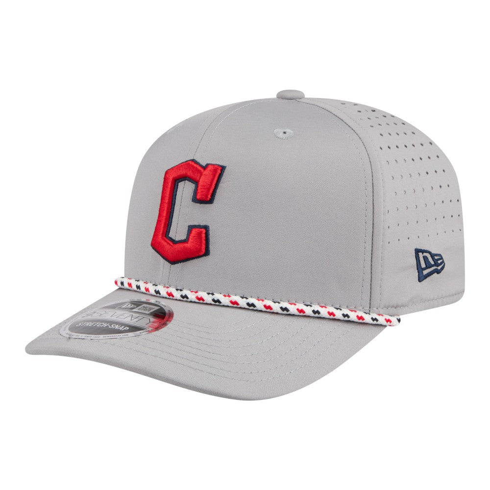 Cleveland Guardians New Era Sport Rope 9SEVENTY Adjustable Hat - MLB Hats