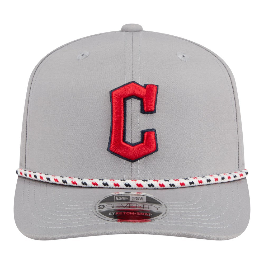 Cleveland Guardians New Era Sport Rope 9SEVENTY Adjustable Hat - MLB Hats