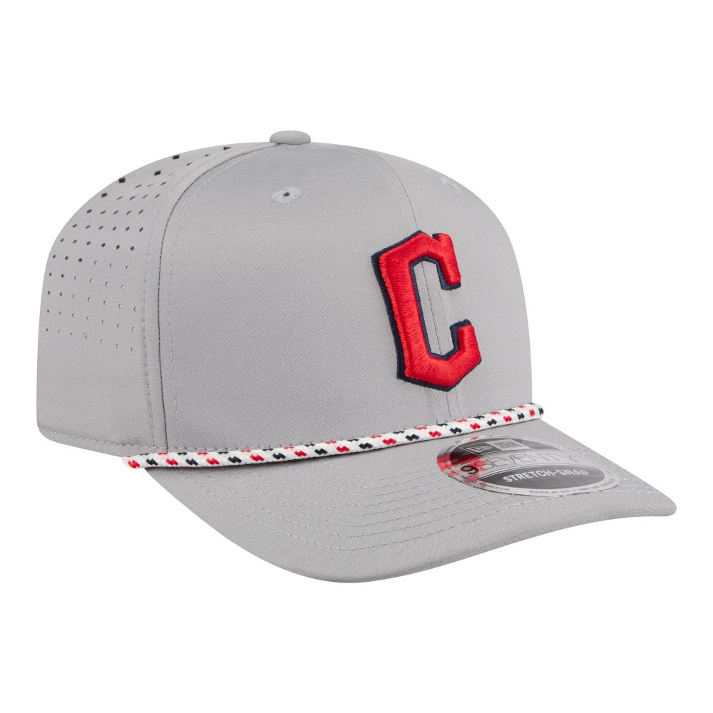 Cleveland Guardians New Era Sport Rope 9SEVENTY Adjustable Hat - MLB Hats