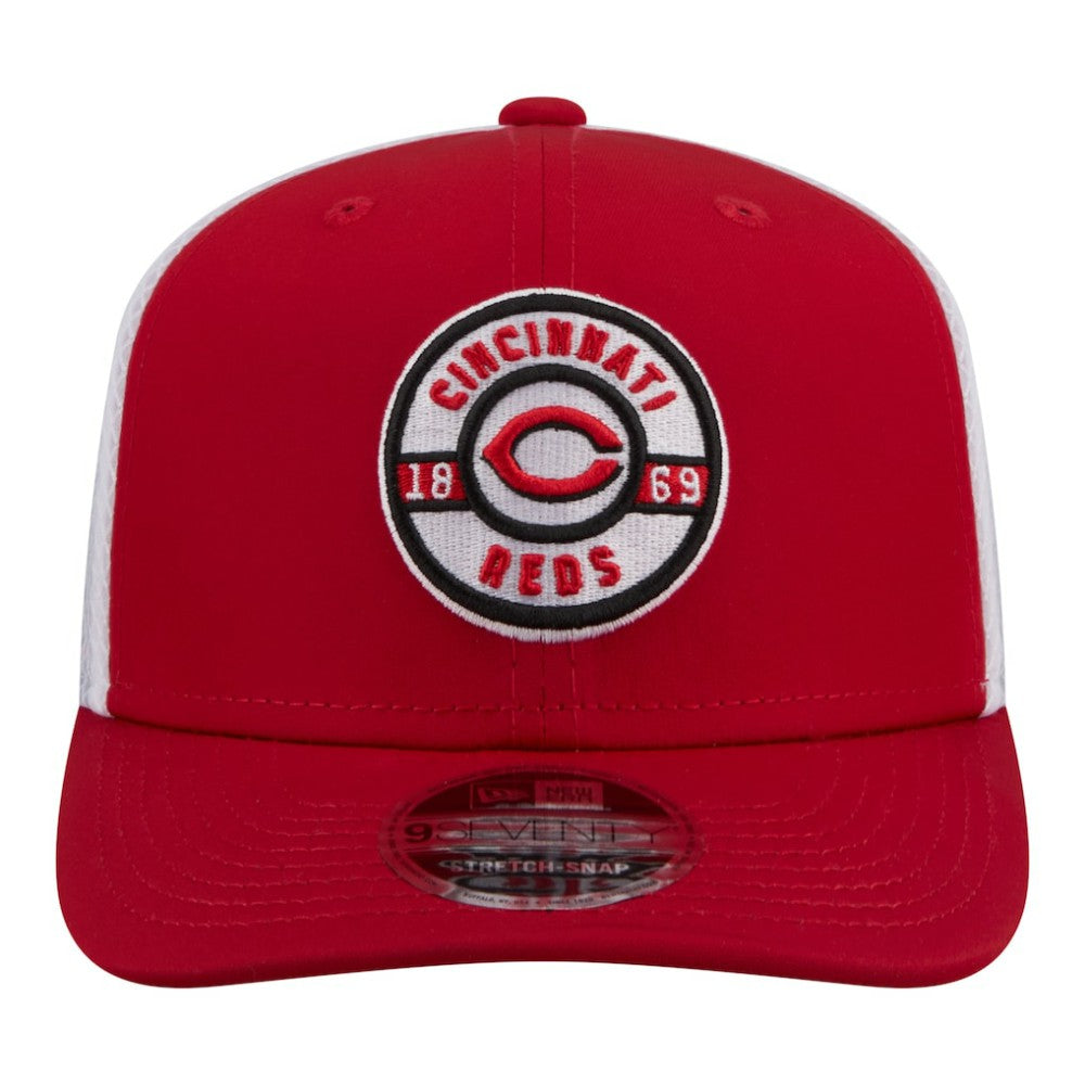 Cincinnati Reds New Era Active 9SEVENTY Adjustable Trucker Hat - MLB Hats