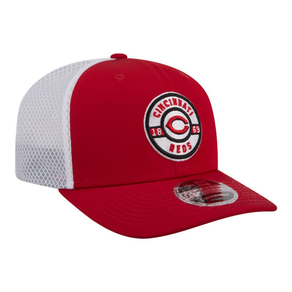 Cincinnati Reds New Era Active 9SEVENTY Adjustable Trucker Hat - MLB Hats