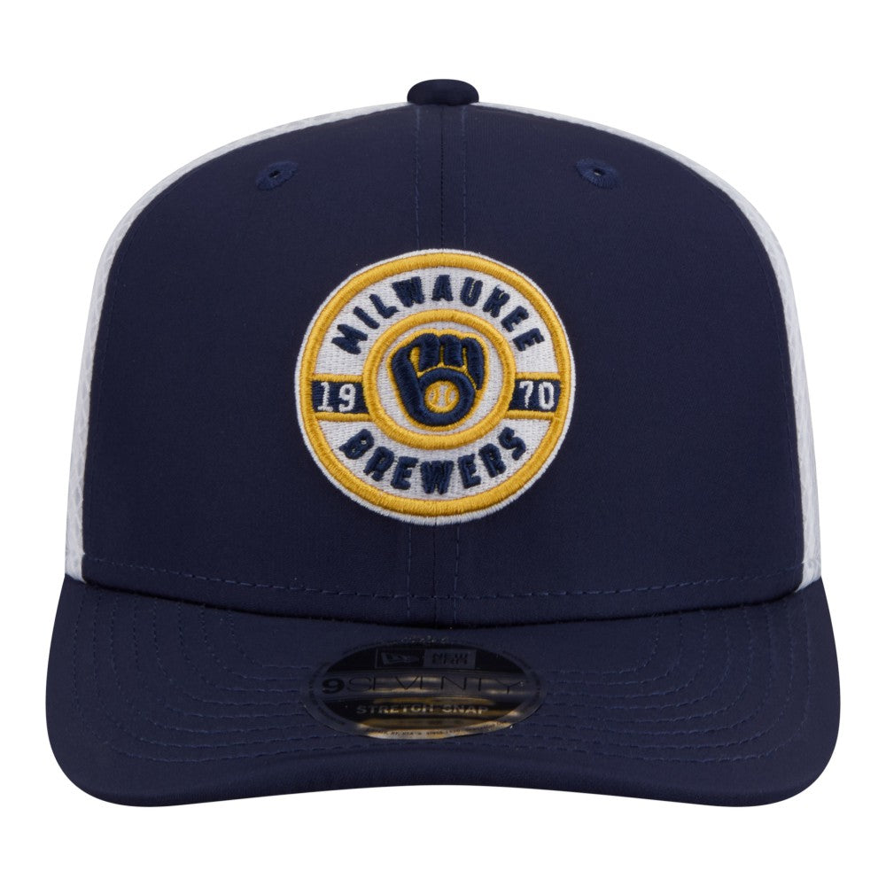 Milwaukee Brewers New Era Active 9SEVENTY Adjustable Trucker Hat - MLB Hats