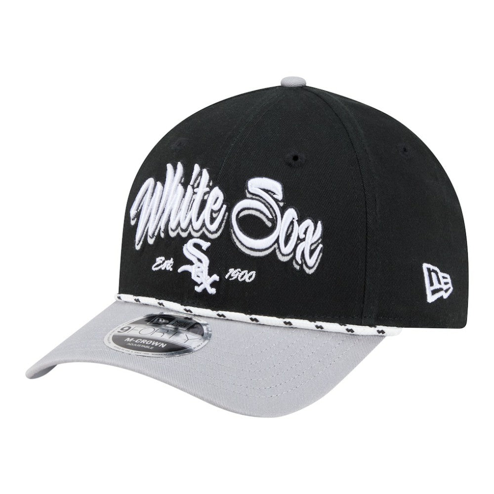 Chicago White Sox New Era Team Loyal 9FORTY M-Crown Adjustable Hat - MLB Hats