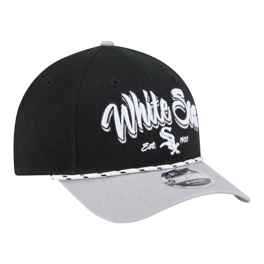 Chicago White Sox New Era Team Loyal 9FORTY M-Crown Adjustable Hat - MLB Hats