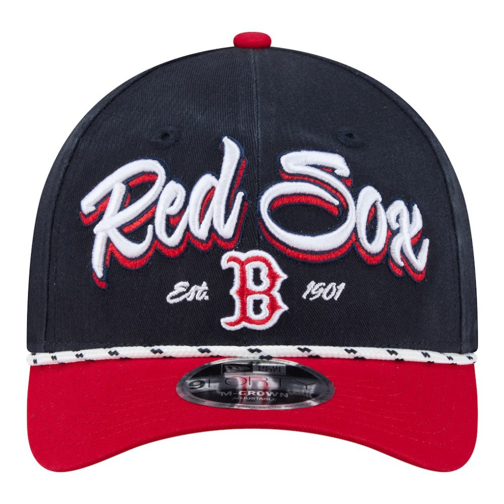 Boston Red Sox New Era Team Loyal 9FORTY M-Crown Adjustable Hat - MLB Hats
