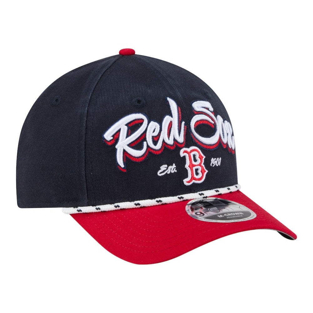 Boston Red Sox New Era Team Loyal 9FORTY M-Crown Adjustable Hat - MLB Hats