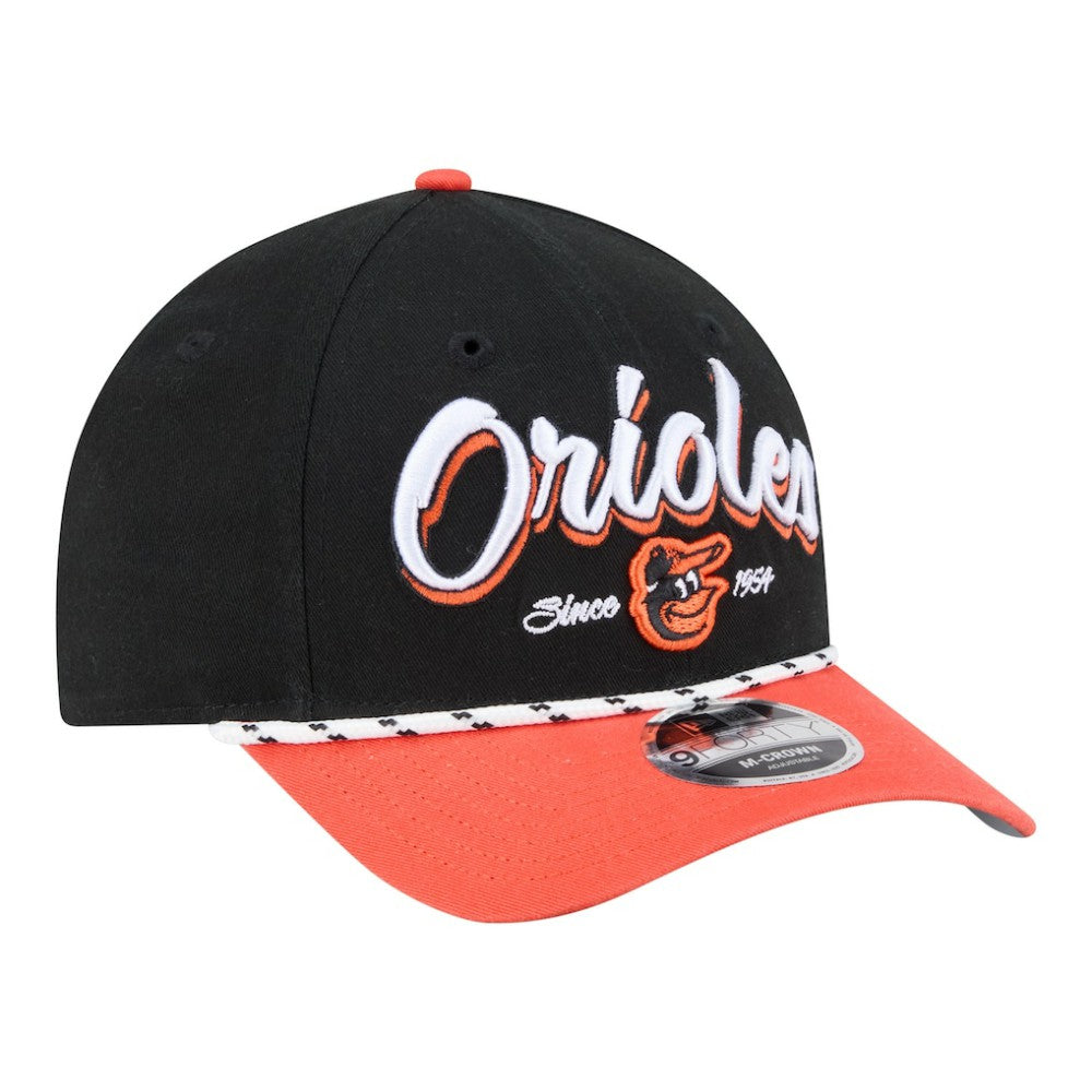 Baltimore Orioles New Era Team Loyal 9FORTY M-Crown Adjustable Hat - MLB Hats