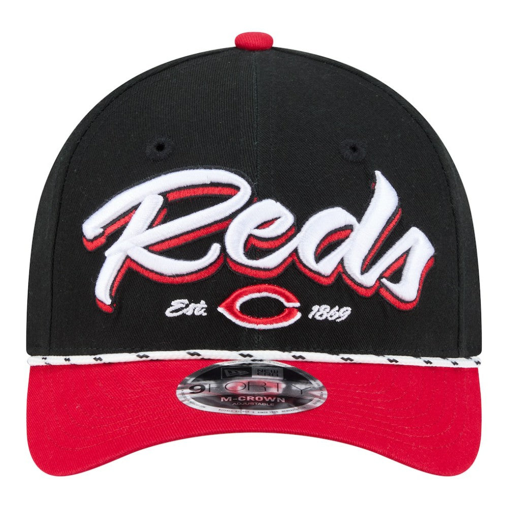 Cincinnati Reds New Era Team Loyal 9FORTY M-Crown Adjustable Hat - MLB Hats