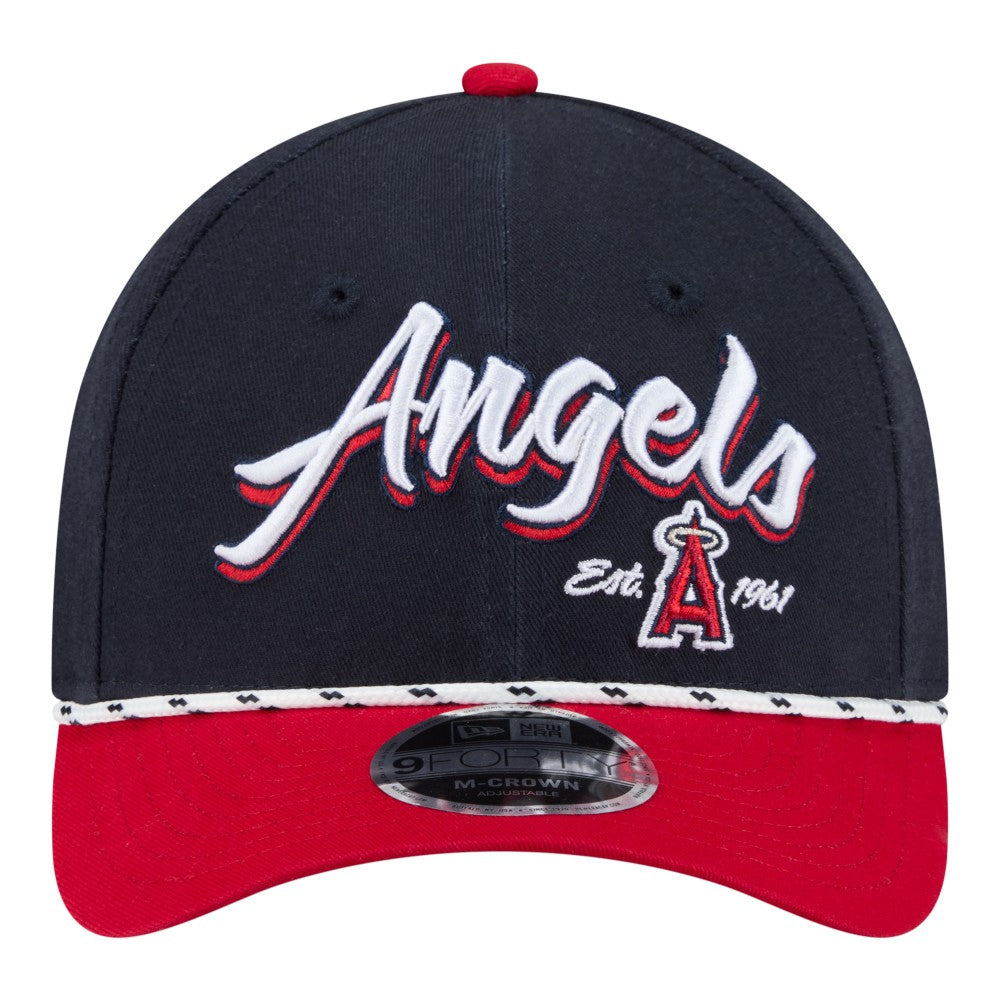 Los Angeles Angels New Era Team Loyal 9FORTY M-Crown Adjustable Hat - MLB Hats