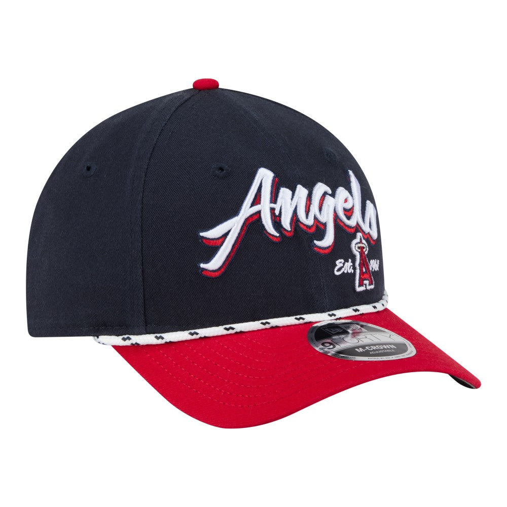 Los Angeles Angels New Era Team Loyal 9FORTY M-Crown Adjustable Hat - MLB Hats