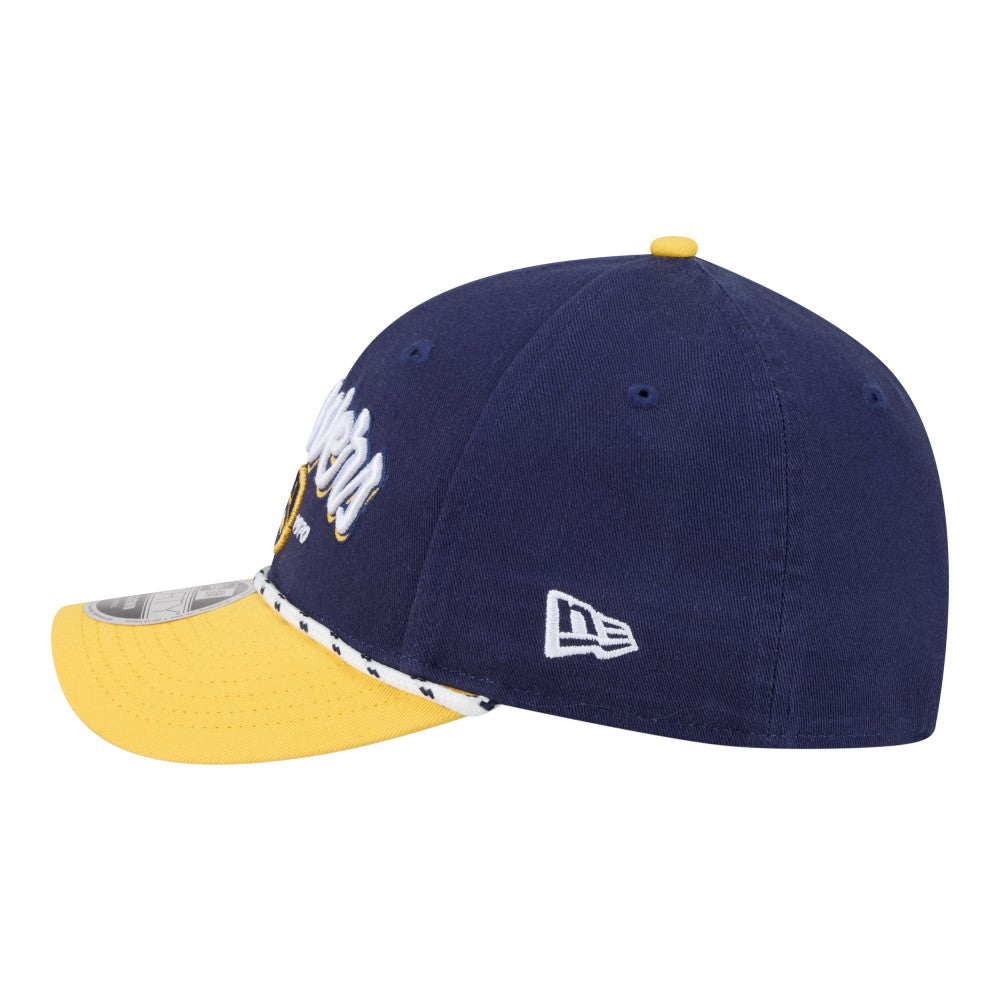 Milwaukee Brewers New Era Team Loyal 9FORTY M-Crown Adjustable Hat - MLB Hats
