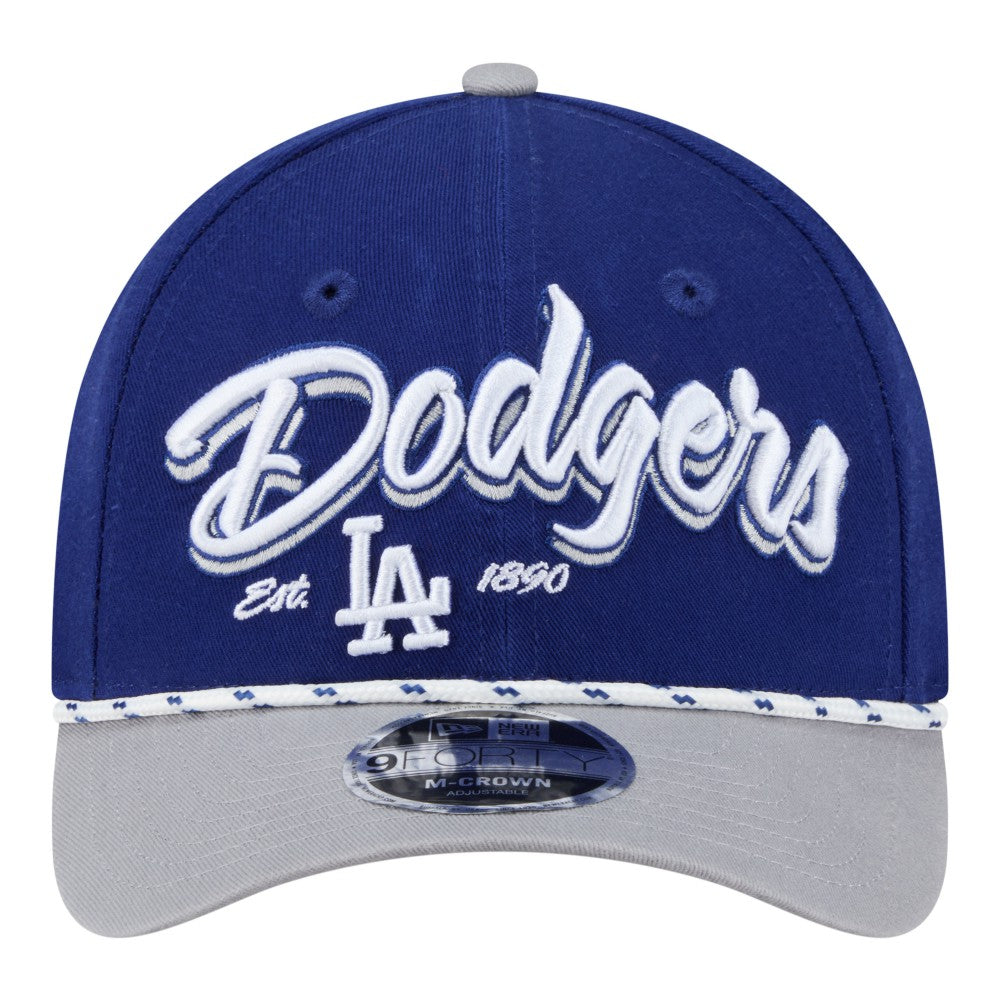 Los Angeles Dodgers New Era Team Loyal 9FORTY M-Crown Adjustable Hat - MLB Hats