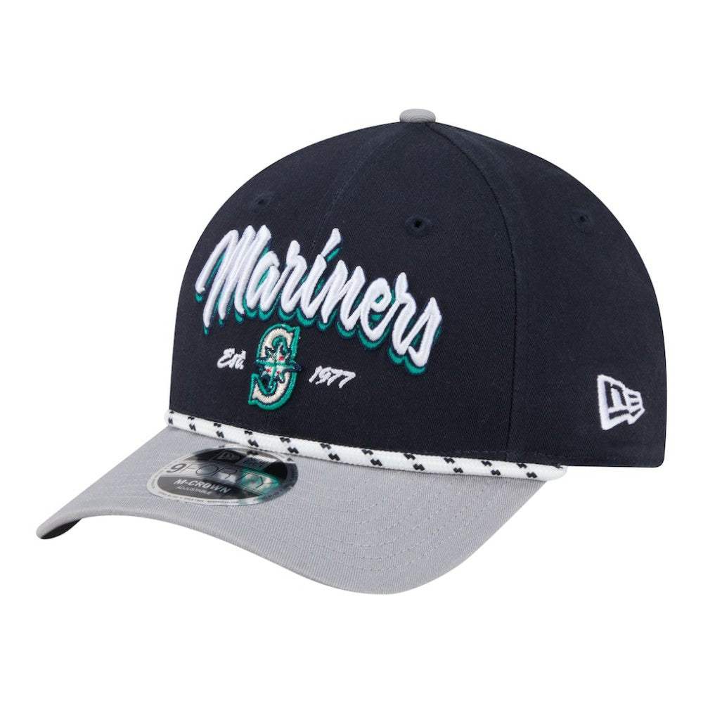 Seattle Mariners New Era Team Loyal 9FORTY M-Crown Adjustable Hat - MLB Hats