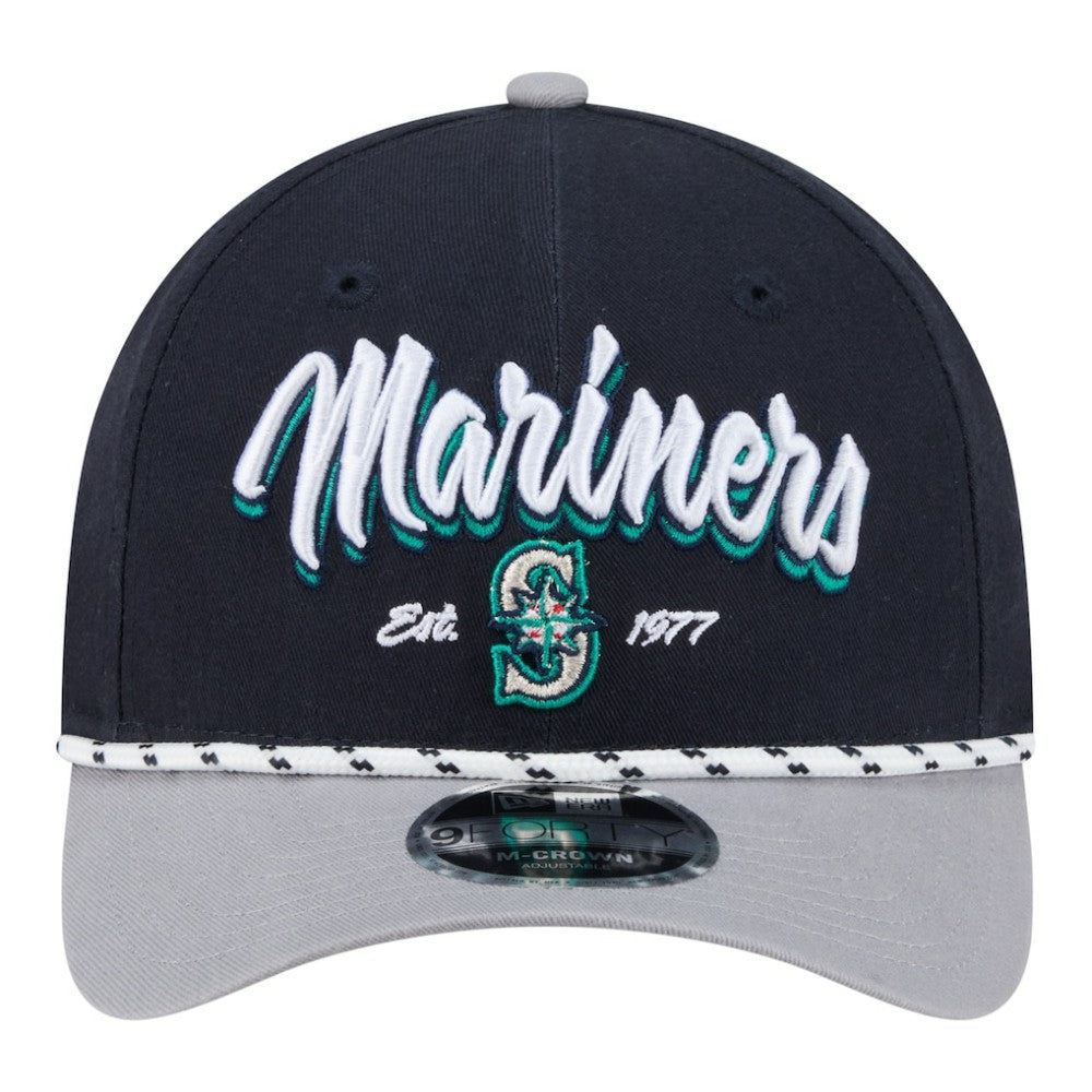 Seattle Mariners New Era Team Loyal 9FORTY M-Crown Adjustable Hat - MLB Hats