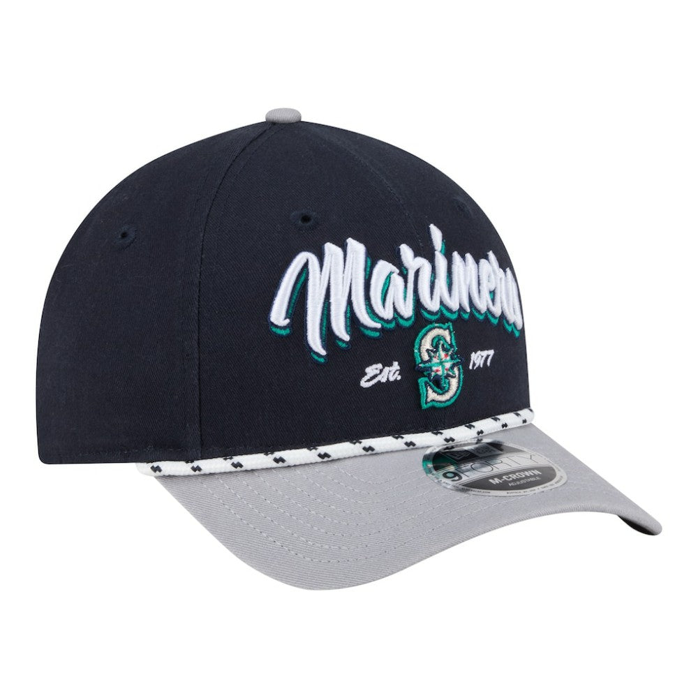 Seattle Mariners New Era Team Loyal 9FORTY M-Crown Adjustable Hat - MLB Hats