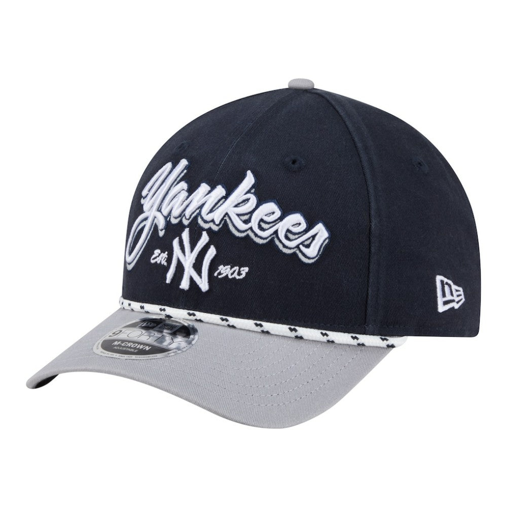 New York Yankees New Era Team Loyal 9FORTY M-Crown Adjustable Hat - MLB Hats