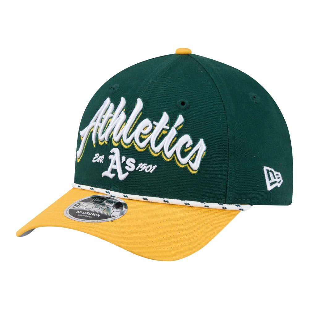 Athletics New Era Team Loyal 9FORTY M-Crown Adjustable Hat - MLB Hats