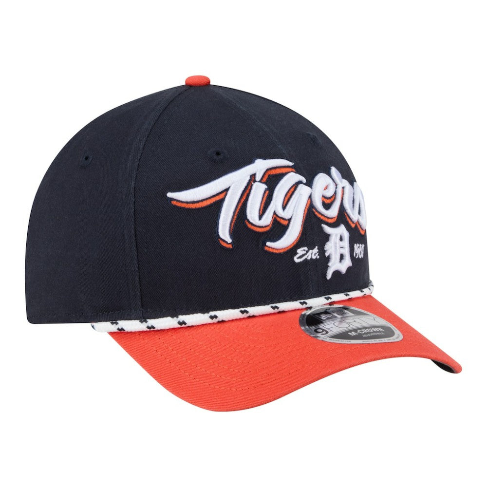 Detroit Tigers New Era Team Loyal 9FORTY M-Crown Adjustable Hat - MLB Hats