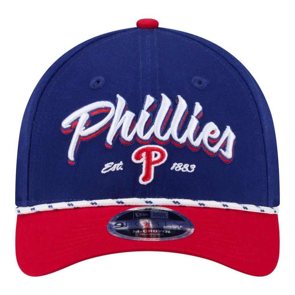 Philadelphia Phillies New Era Team Loyal 9FORTY M-Crown Adjustable Hat - MLB Hats