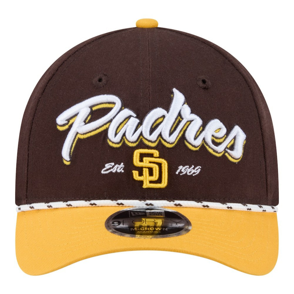 San Diego Padres New Era Team Loyal 9FORTY M-Crown Adjustable Hat - MLB Hats